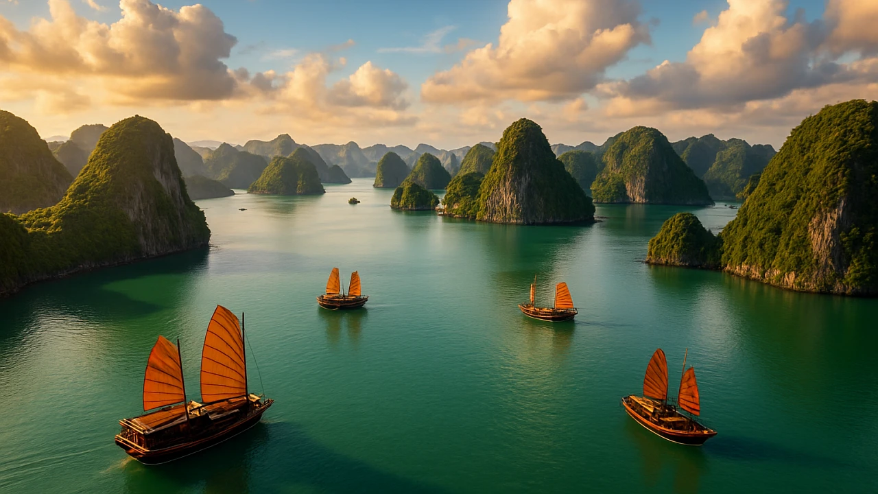 Vẻ Đẹp Kỳ Vĩ Của Vịnh Hạ Long - du lịch hạ long